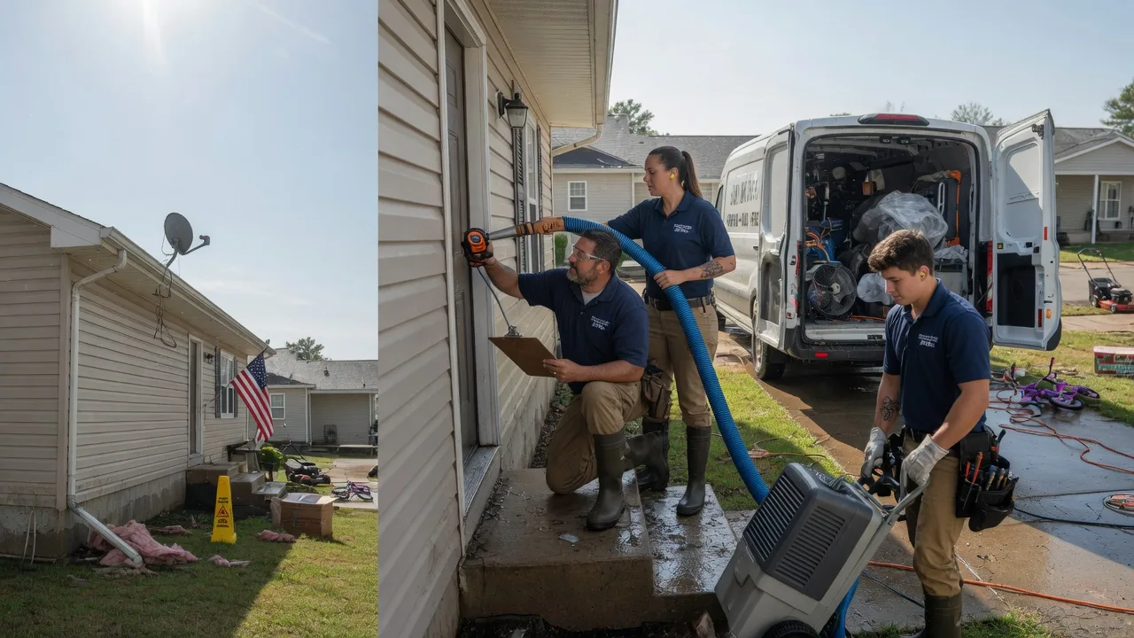 Ceiling Water Damage Restoration in Williamsport, IN near me