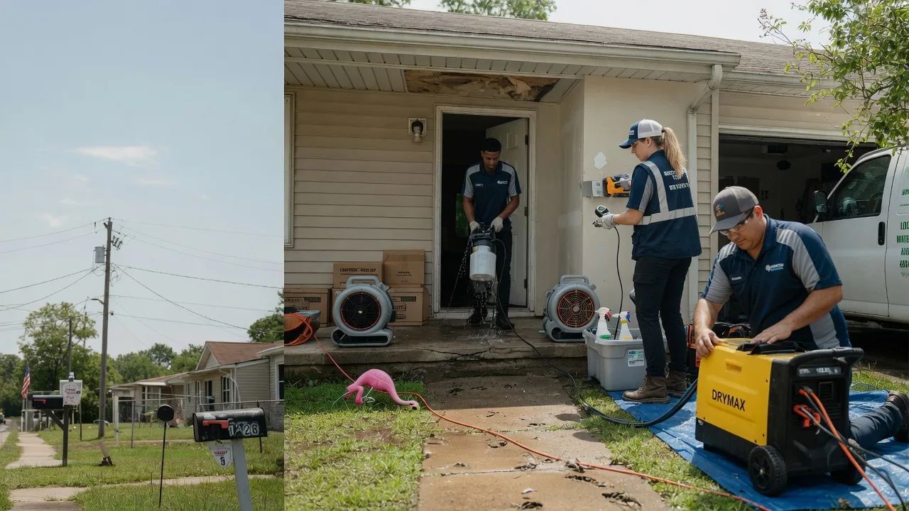 Storm Damage Water Removal in Williamsport, IN near me